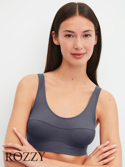 Топ хлопковый Calida Elastic 02138 серый (378)