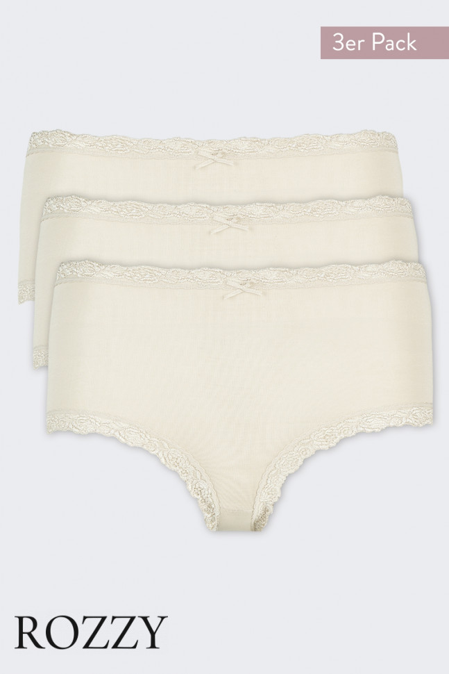 Трусы макси Nina Von C Cosy 1616058499 ванильный (уп.3шт.)