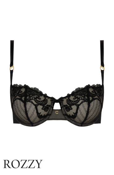 Бюстгальтер балконет Chantelle Cabaret Sauvage C13YM5 черный