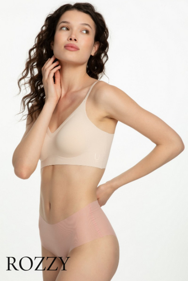 Трусы классика обрезные Julimex Mousse Maxi персиковый