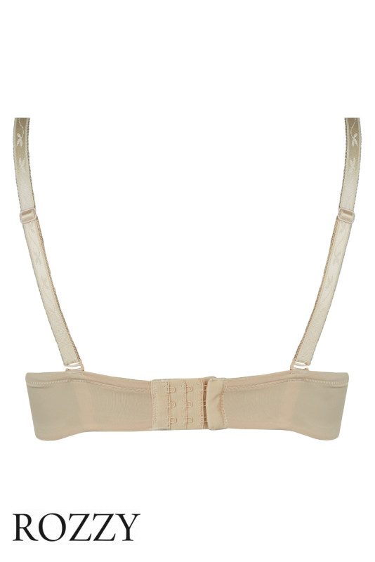 Бюстгальтер балконет трансформер Nina Von C Ecosoft 25514111 бежевый