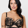 Бюстгальтер балконет Subtille Belinda Black черный