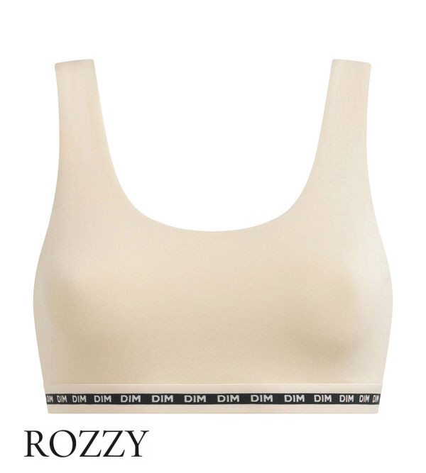 Топ хлопковый DIM Icons Seamless 0DD8 бежевый