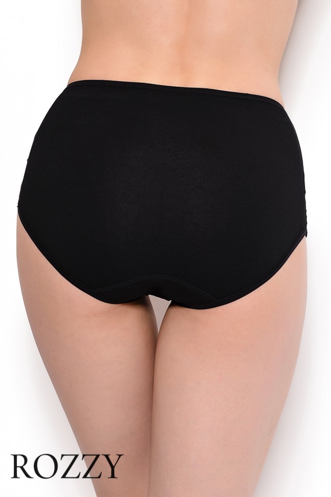 Трусы макси хлопковые Janira Esencial 31398 (уп.2шт.) черный