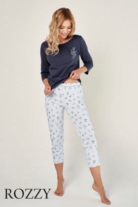 Пижама хлопковая Taro Magnolia 2973/3012 голубой/синий