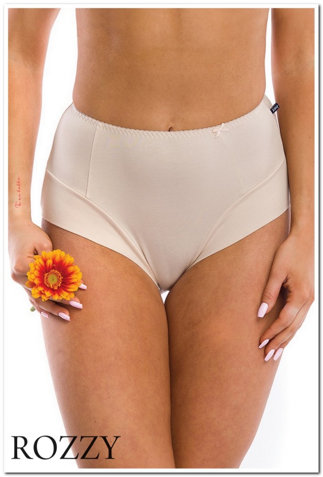 Трусы макси хлопковые Key LPF 001 бежевый (уп.2шт.)