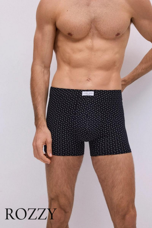 Трусы шорты мужские Ysabel Mora 20402 темно-синий/светло-серый (уп.2шт.)