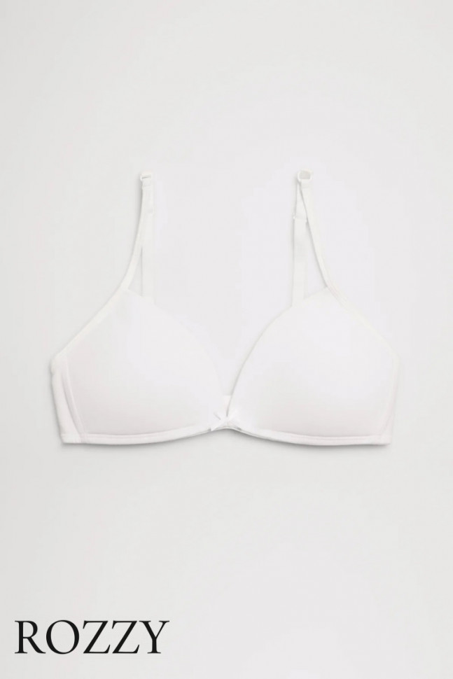 Бюстгальтер без косточек хлопковый Ysabel Mora 18802 белый