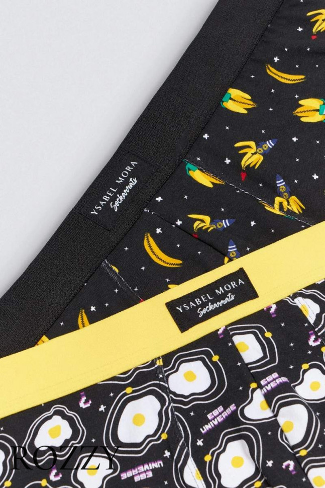 Трусы шорты мужские Ysabel Mora 20412 черный (уп.2шт.)