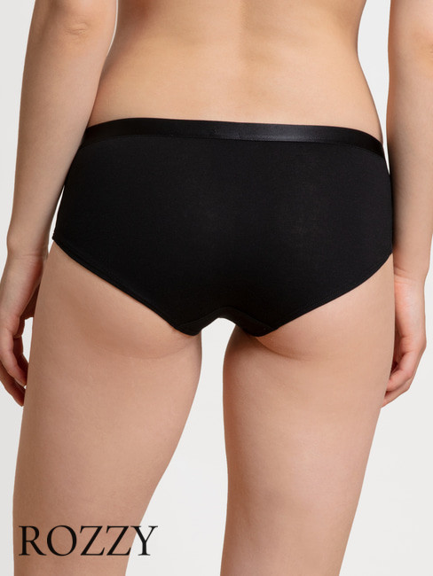 Трусы хипстеры хлопковые Calida Benefit Women 24901 черный (уп.2шт.)