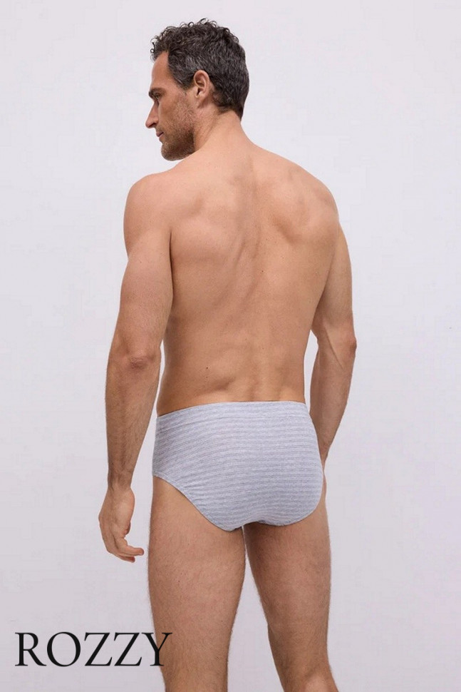 Трусы слипы мужские Ysabel Mora 20401 темно-синий/светло-серый (уп.2шт.)