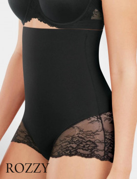 Трусы корректирующие Maidenform DMS704 черный/кружево