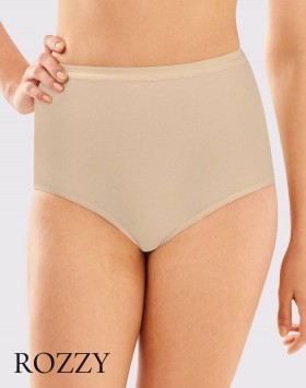 Трусы макси хлопковые Bali Full-Cut-Fit 2324 серо-коричневый