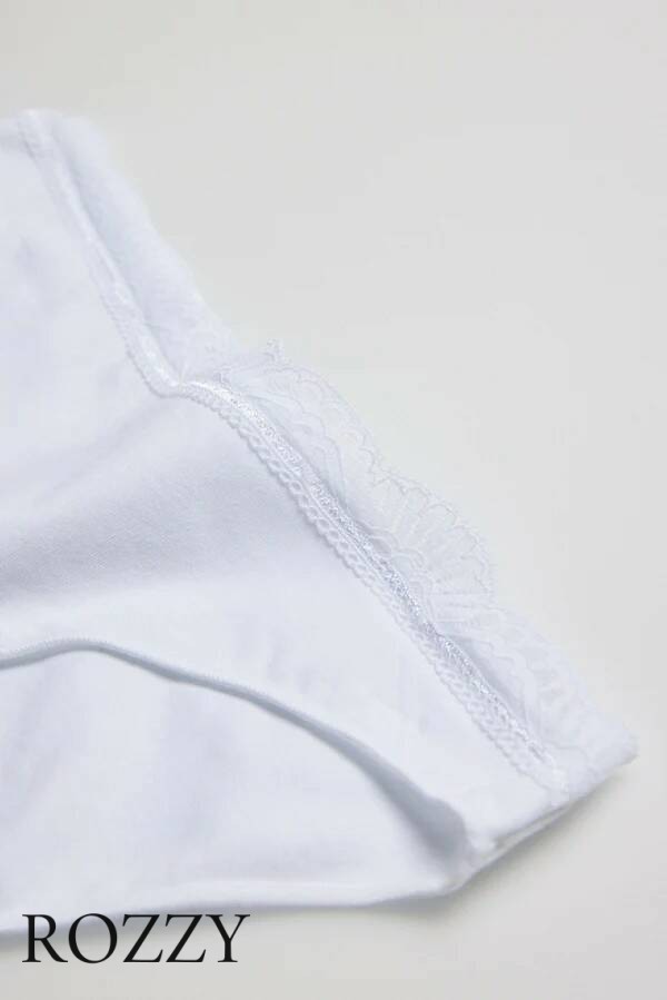 Трусы бикини хлопковые Ysabel Mora 19681 белый