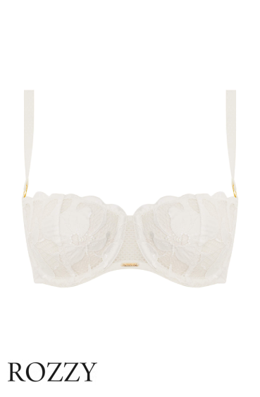 Бюстгальтер балконет Chantelle Fleurs Signature C12Q50 белый