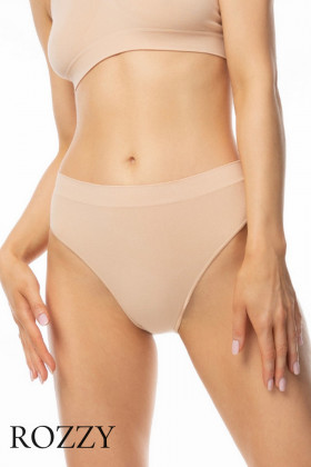 Трусы слипы бесшовные Julimex Bamboo Bikini бежевый