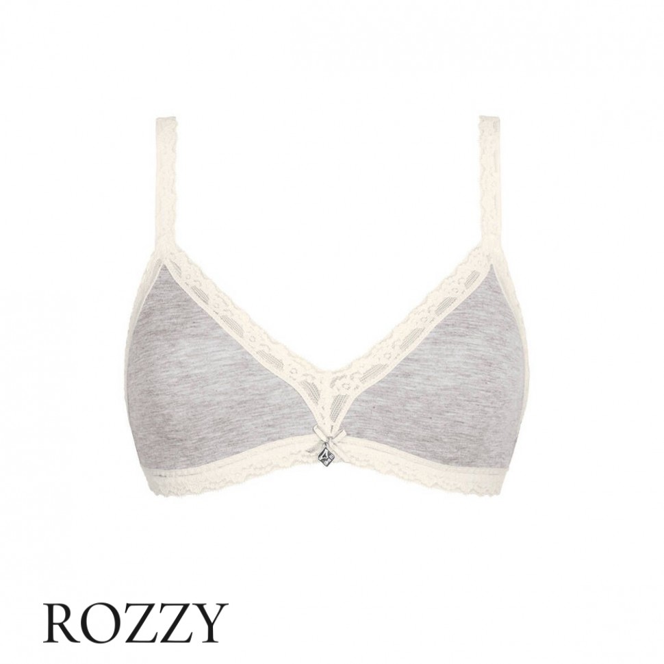 Бюстгальтер без косточек Like It 6016500 серый/ванильный (283 grey/ivory)