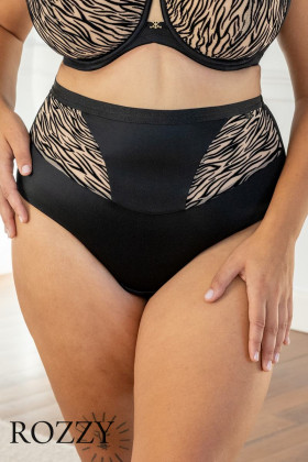 Трусы бразильяна Kris Line Queen черный