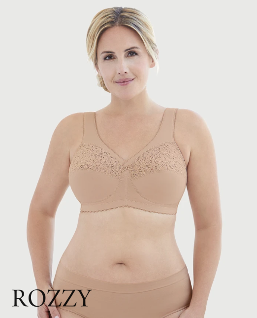 Бюстгальтер без косточек хлопковый Glamorise GI1001 кофе