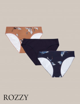 Трусы слипы хлопковые Esotiq Mia-Mia 42267 мультиколор (K006) (уп.3шт.)